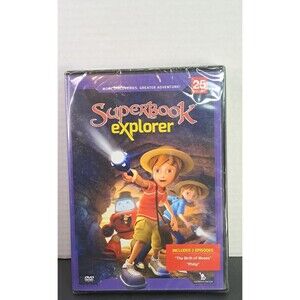 SuperBook Explorer: Volume 25 - The Birth of Moses - Philip (DVD, 2020) NEW
